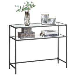 Mesa de Arrimo vidrio Black Premium