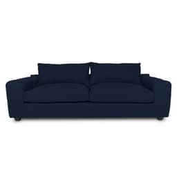 SOFA BRIANA FELPA AZUL 3 CUERPOS