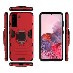 Carcasa Compatible con Samsung S21 Armor Soporte Anillo con Iman