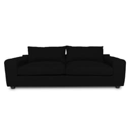 SOFA BRIANA FELPA NEGRO 3 CUERPOS