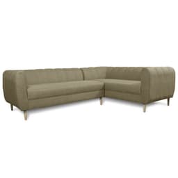 SECCIONAL LYNETTE FELPA BEIGE