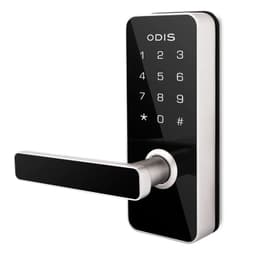 Cerradura Digital 7700 Con Picaporte Manilla Reversible - Plata
