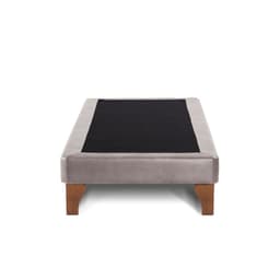 Base Europea Zen Cuero Gris 1 Plaza