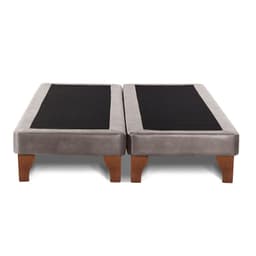 Base Europea Zen Cuero Gris King