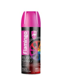 Pintura Spray Removible - Negro Mate 450ml Flamingochile