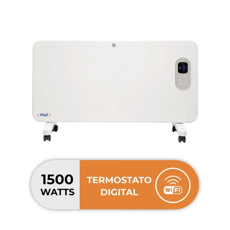 Calefactor Estufa Electrica Portatil Convectivo Liso 1500W Wifi