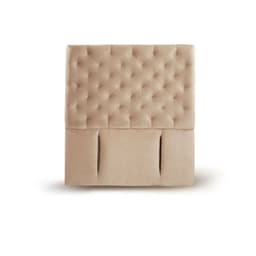 RESPALDO BRESCIA TELA BEIGE 1 1/2 PZA