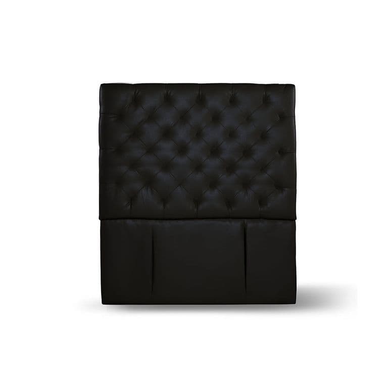 RESPALDO BRESCIA PU NEGRO 1 1/2 PZA