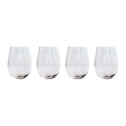 SET 4 VASOS REDONDOS VIDRIO WAYU
