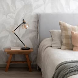 RESPALDO CON FUNDA LAVABLE CON AMARRAS - 2 PLAZAS - GRIS CLARO