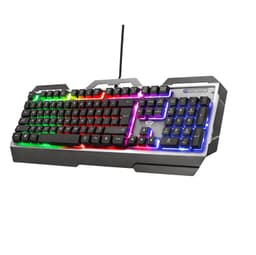 Teclado Gamer Torac Gxt 856 RGB Multiplataformas Anti-Ghosting