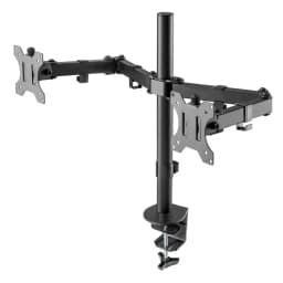 Soporte de Monitor para 2 Pantallas de hasta 32" Reforzado