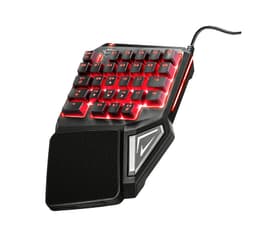Teclado de Una Mano Anti-Ghosting Full Rgb Gxt 888 Assa