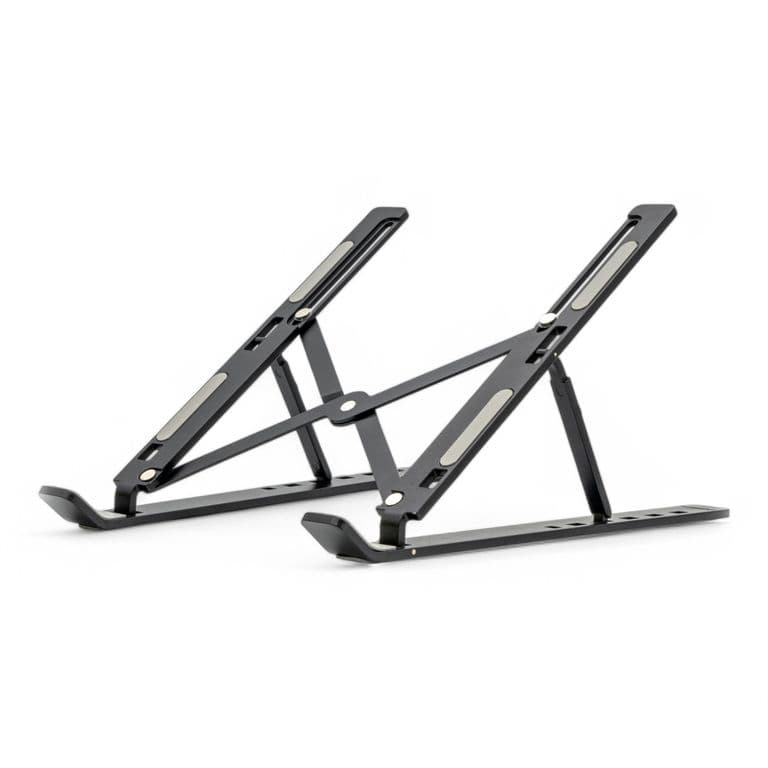 Soporte para Notebooks y Macbooks Retractil de Aluminio