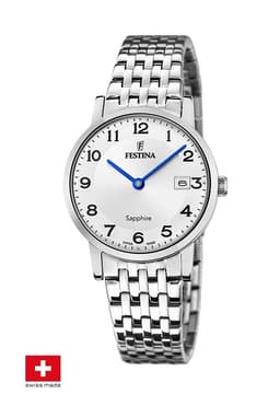 Reloj F20019/4 Plateado Mujer Swiss Made Plateado TALLA UNICA