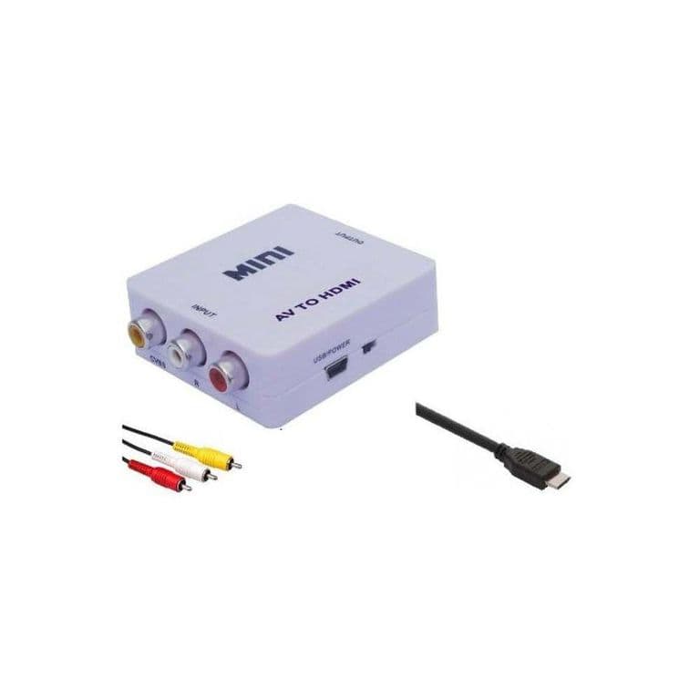 CONVERTIDOR HDMI A AV RCA S-VIDEO