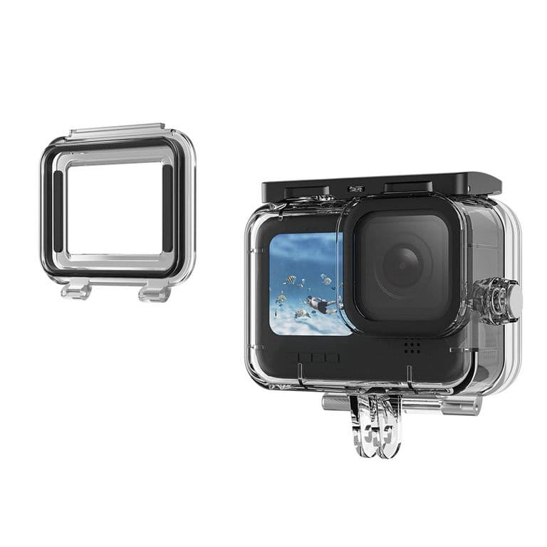 Carcasa para GoPro Hero 9-10-11-12-13 + Tapa Abierta -