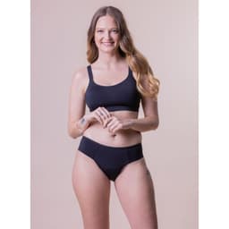 Calzon Menstrual Absorbente Cyclos Bikini Sides 50101 Negro S