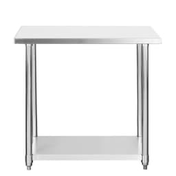 Meson de Trabajo Central 90cm Gris ...