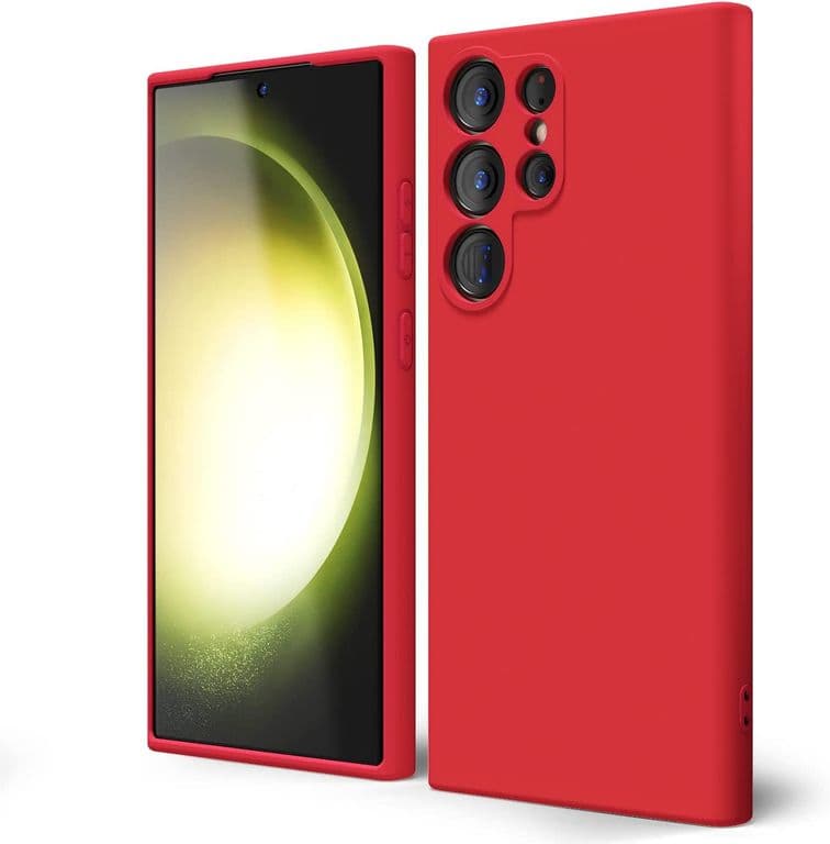 Carcasa compatible con Samsung S23 Ultra Silicona Antideslizante Suave