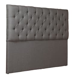 Respaldo Capitone Gris Super King