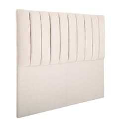 Respaldo Tubular Vertical Beige Super king