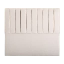 Respaldo Tubular Vertical Beige 2 Plazas