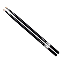 BAQUETA 5A NEGRA CON PUNTA MADERA MAPLE