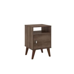 Velador con Puerta Praga Rustico