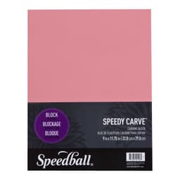 Goma para Grabado Speedy-Carve Rosada (23x30cm)