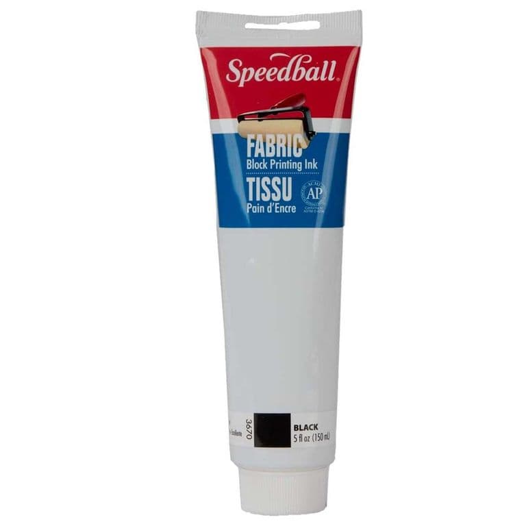 Tinta Negra para Grabado en Telas o Papel 150cc