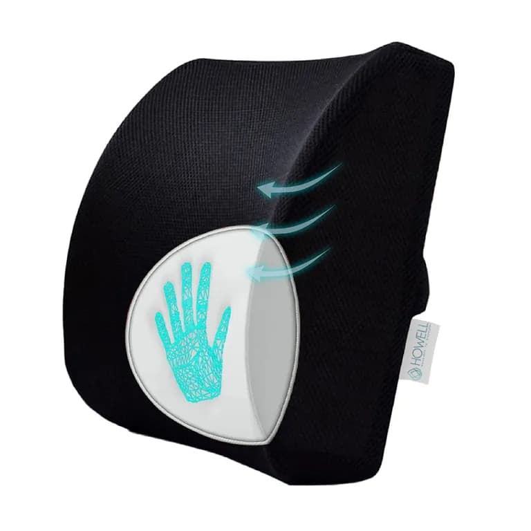 Cojin Lumbar Ortopedico Para Espalda Soporte Dorsal