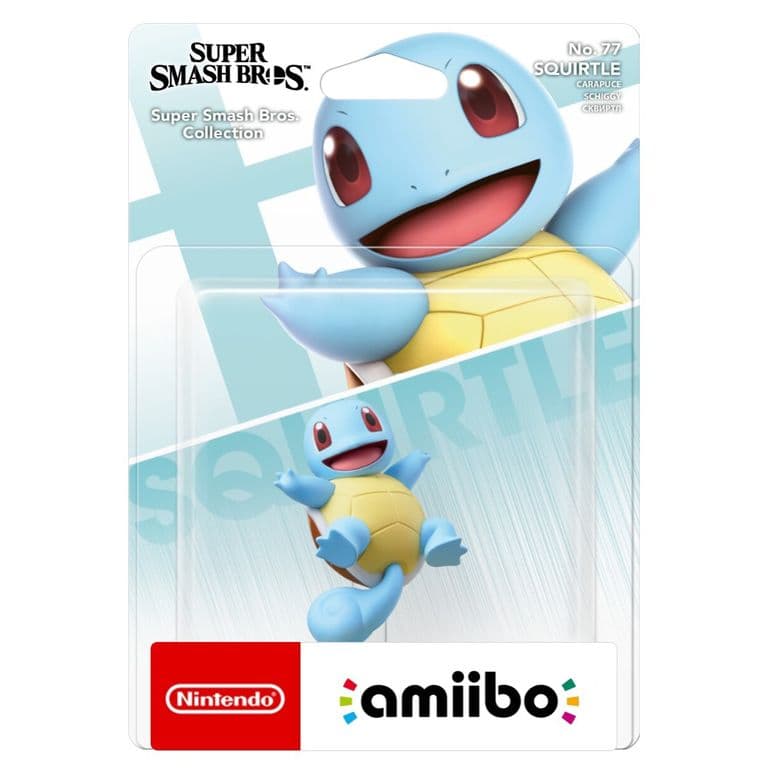Amiibo Squirtle Super Smash Bros
