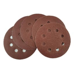 5 Disco Lija Para Pulir 115mm Velcro Grano Variado KM1593