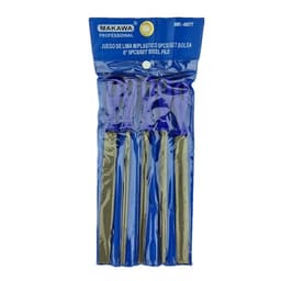 Kit Juego Limas De Acero 5 Piezas 8 Pulgadas Mk-0077