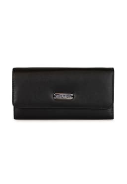 Billetera de mujer Angola negra Negro TALLA UNICA