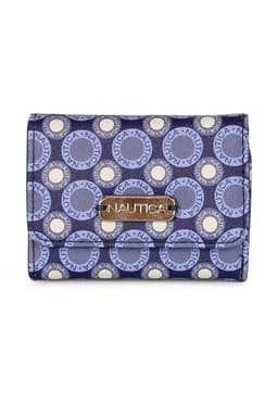 Billetera de mujer America azul Azul TALLA UNICA