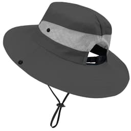 Sombrero Bonnie Plegable Proteccion UV Unisex Gris TALLA UNICA