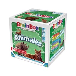 Juego de cartas Brainbox Animales observacion y memoria
