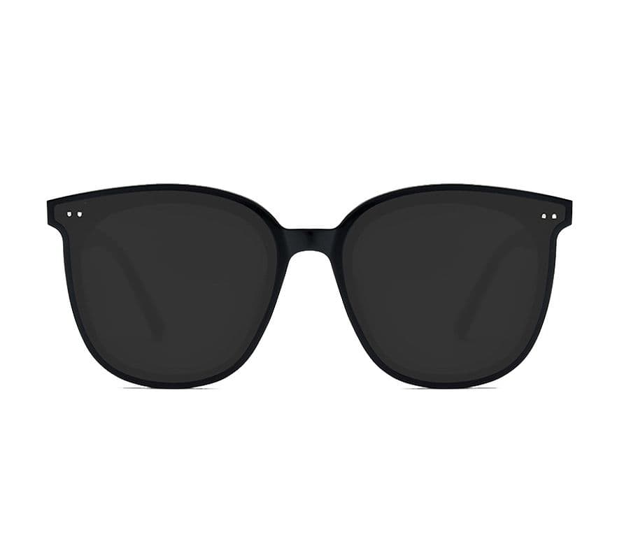 Lentes de sol Mujer Polarizados Oversized filtro UV diseno Kansas Negro TALLA UNICA
