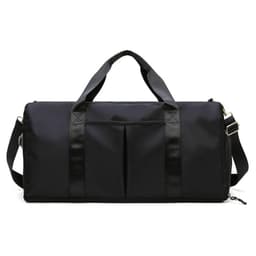 Bolso Duffel Viaje Deportivo Gimnasio Fitness 35L Negro Negro TALLA UNICA
