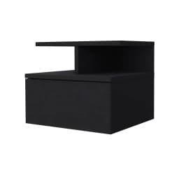 Velador Flotante 1 Cajon - Negro 29.5x35.6x33.6 cm