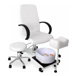 Estacion de Pedicuro con Sillon, Hidromasaje y Piso