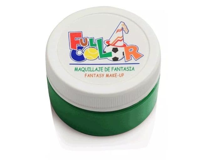 Pintura - Maquillaje Pote Verde De Cuerpo Y Cara Full Color.