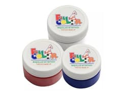 Pack 3 Pinturas Maquillaje Fantasia Full Color Fiesta.