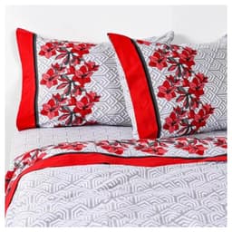 Sabanas af Cannon 1.5 Plaza 144 Hilos Black and Red