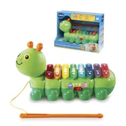 Juguete didactico oruga percusionista con luces y