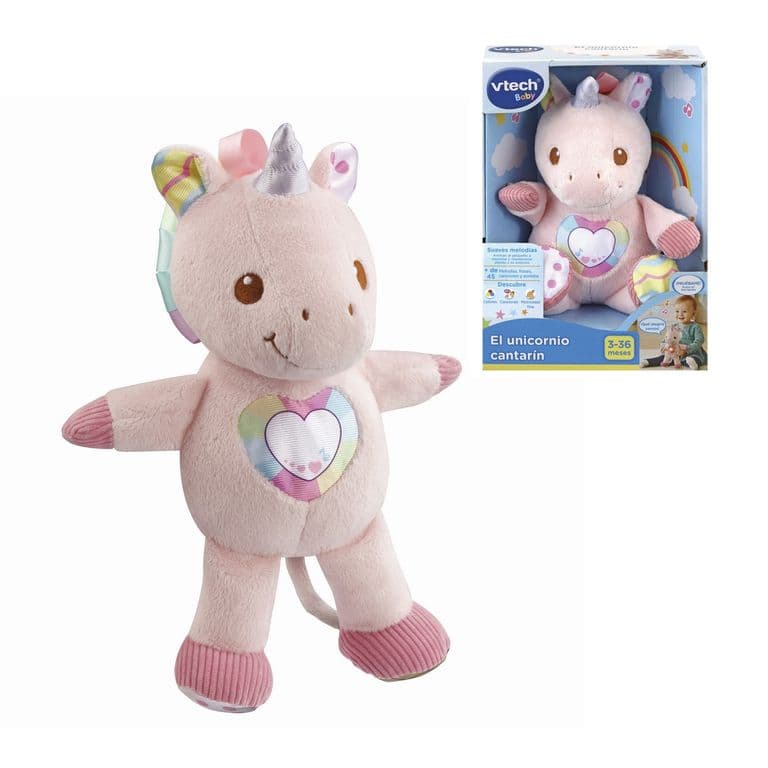 Juguete didactico unicornio cantarin interactivo