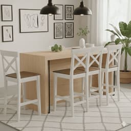 Combo 4 Taburetes X vintage 43x40x110