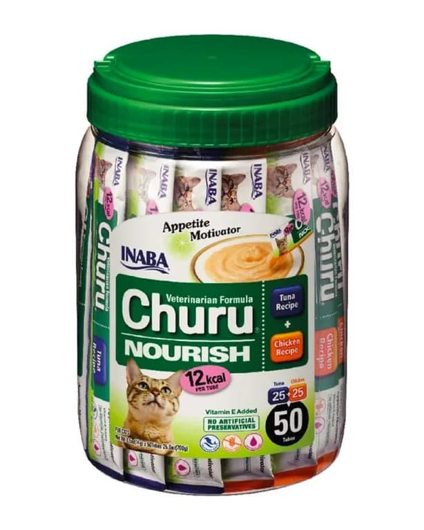 Churu gato Nourish Estimulante del Apetito 50 Tubos